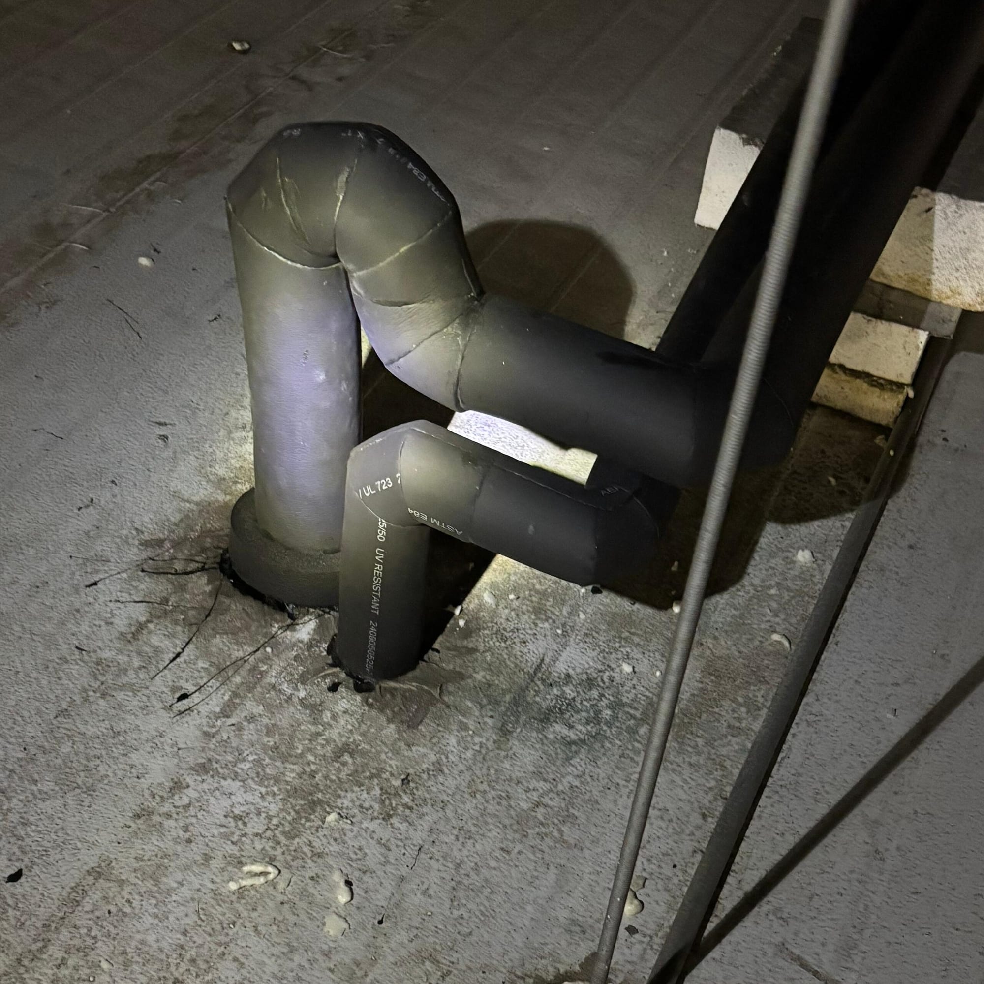 Thermal insulation in supermarkets